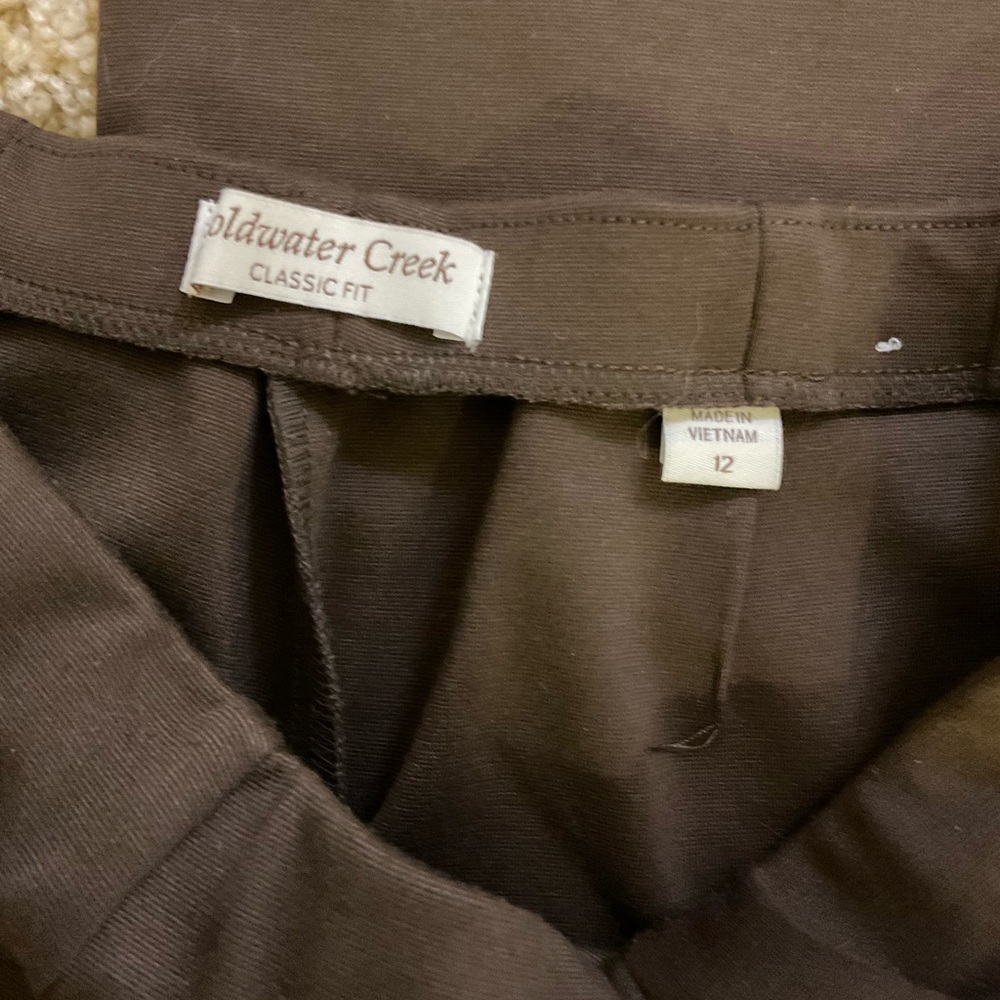 Coldwater Creek classic fit knit pants - Picture 3 of 4